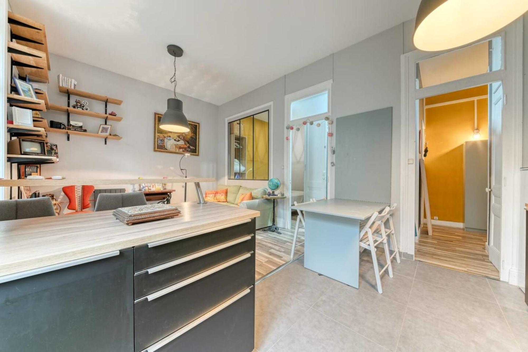 Le Garden City - Bel Appartement Avec Jardin Prive Villeurbanne Bagian luar foto